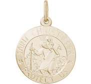 ST  CHRISTOPHER ENGRAVABLE