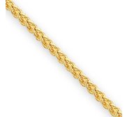 14k 2 00mm Wheat Anklet