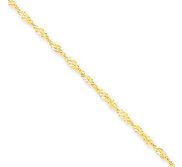 14k 2 25mm Singapore Chain