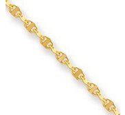 14k Mariner Link Anklet