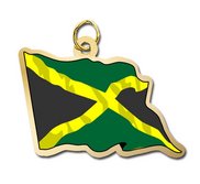 Jamaica Flag Charm