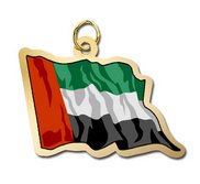 United Arab Emirates Flag Charm