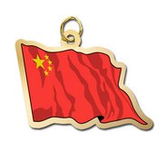 China Flag Charm