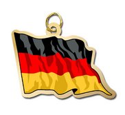 Germany Flag Charm