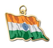 India Flag Charm