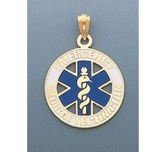 14k Yellow Gold EMT Charm