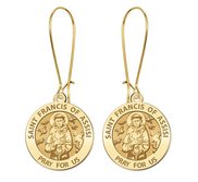 Saint Francis of Assisi  Earrings  EXCLUSIVE 