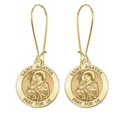 Saint Agatha Earrings  EXCLUSIVE 