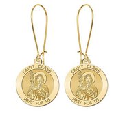 Saint Clare of Assisi Earrings  EXCLUSIVE 