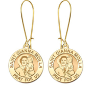 Saint Gianna Beretta Molla Earrings  EXCLUSIVE 