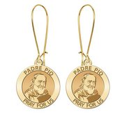 Padre Pio Earrings  EXCLUSIVE 