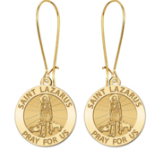 Saint Lazarus Religious Earrings  EXCLUSIVE 