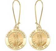 Saint Peregine Earrings  EXCLUSIVE 