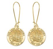 Our Lady of Fatima Earrings  EXCLUSIVE 