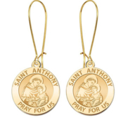 Saint Anthony Earrings  EXCLUSIVE 