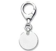 Engravable Sterling Silver Keychain