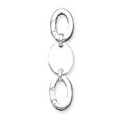 Engravable Sterling Silver Keychain