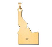 Personalized Idaho Pendant or Charm