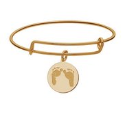 Custom Footprint Expandable Bracelet