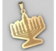 Menorah Pendant