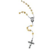 YELLOW JADE ROSARY