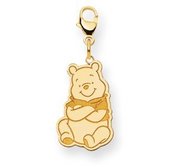 Disney Winnie the Pooh Lobster Clasp Medium Charm