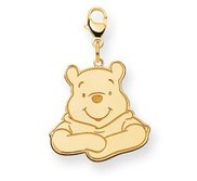 Disney Winnie the Pooh Lobster Clasp Medium Charm