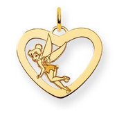 Disney Tinker Bell Heart Charm