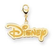 Disney Large Lobster Clasp Logo Charm