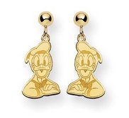 Disney Donald Duck Dangle Post  Earrings