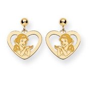 Disney Snow White Dangle Post Earrings