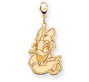 Disney Daisy Duck Large Lobster Clasp Charm