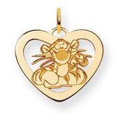 Disney Tigger Heart Charm