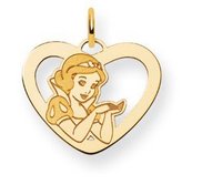 Disney Snow White Heart Charm