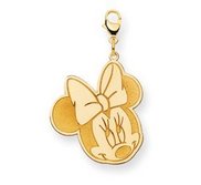 Disney Minnie Mouse Lobster Clasp Large Charm