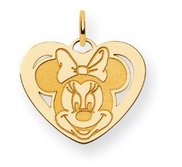 Disney Minnie Mouse Medium Heart Charm