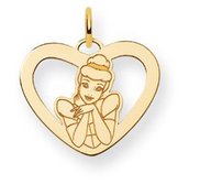 Disney Cinderella Heart Charm