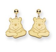 Disney Winnie the Pooh Dangle Post Earrings