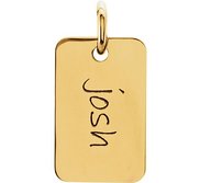 Posh Mommy Mini Dog Tag