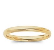 14k Yellow Gold 3mm Comfort Fit Light Weight Wedding Band