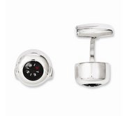 Stainless Steel Functional Compass Cufflinks