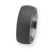 Titanium Stone Finish 7mm Wedding Band