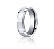 Cobalt Chrome Comfort Fit 7mm Wedding Band