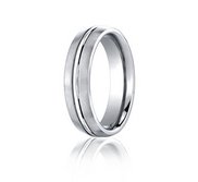 Cobalt Chrome Comfort Fit 6mm Wedding Band