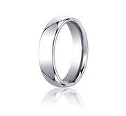 Cobalt Chrome Comfort Fit 6mm Wedding Band