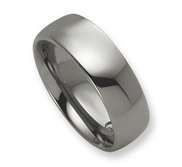 Tungsten 8mm Polished Wedding Band