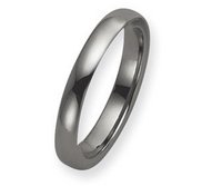 Tungsten 4mm Polished Wedding Band