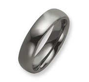 Tungsten 6mm Polished Wedding Band