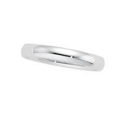 Platinum 5mm Comfort Fit Wedding Band