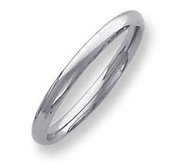 Palladium Medium Weight 2 50mm Comfort Fit Wedding Band